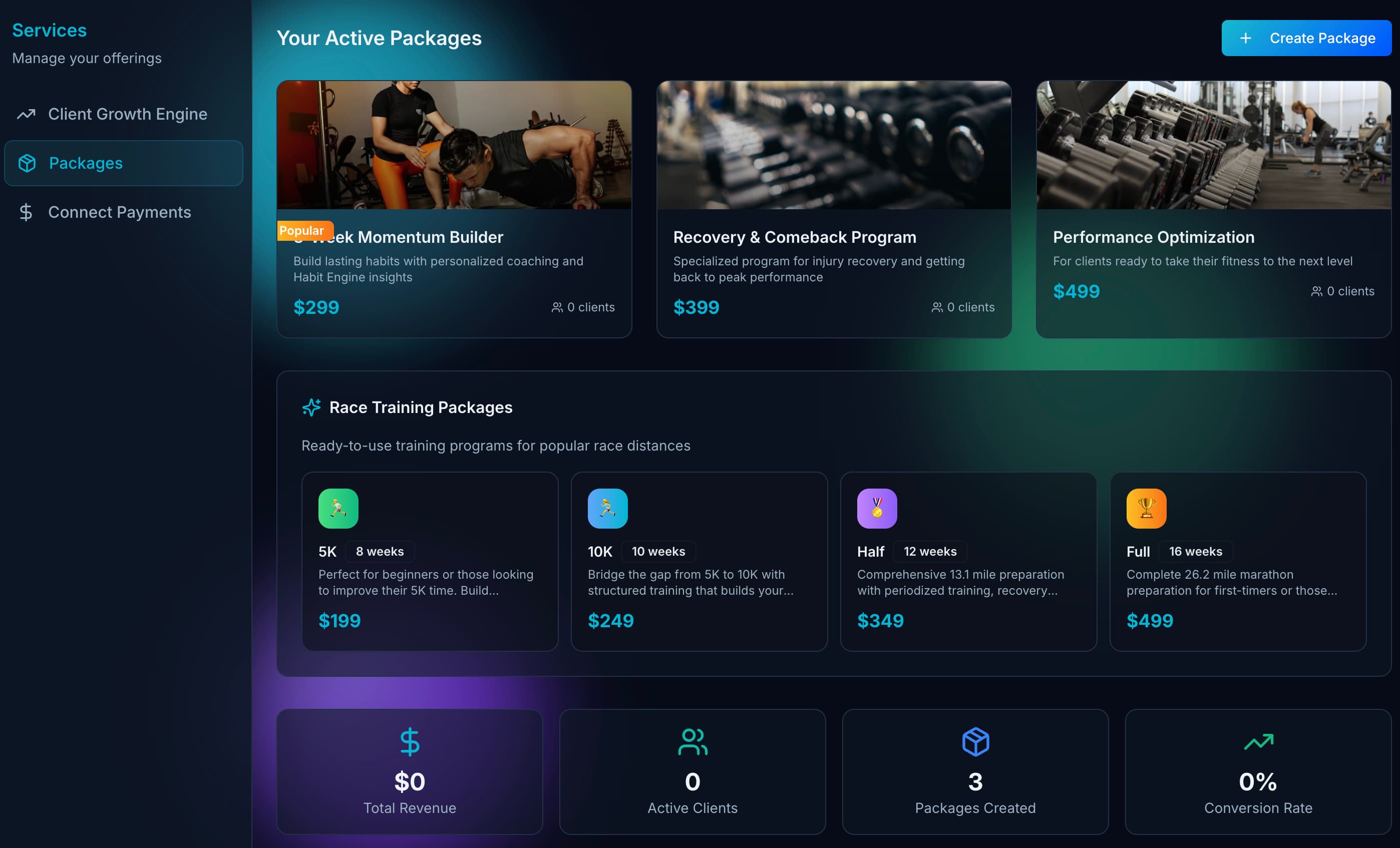 Client packages and programs