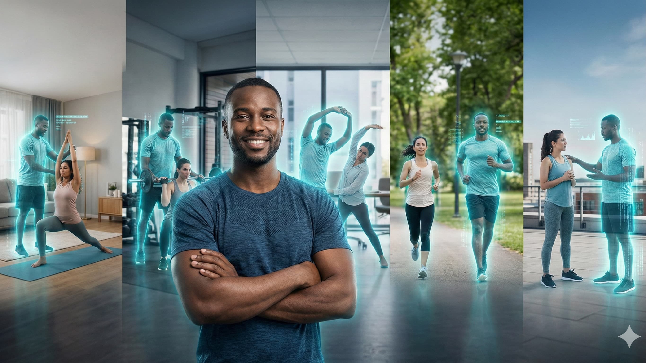 Data flow: Wearables to Digital Twin to Habit Engine to Trainer Dashboard